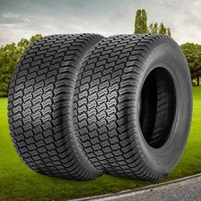 2 Pack 23x9.50-12 Lawn Mower Tires 23x9.5-12 4Ply 23x9.5x12 Tubeless Turf Tires
