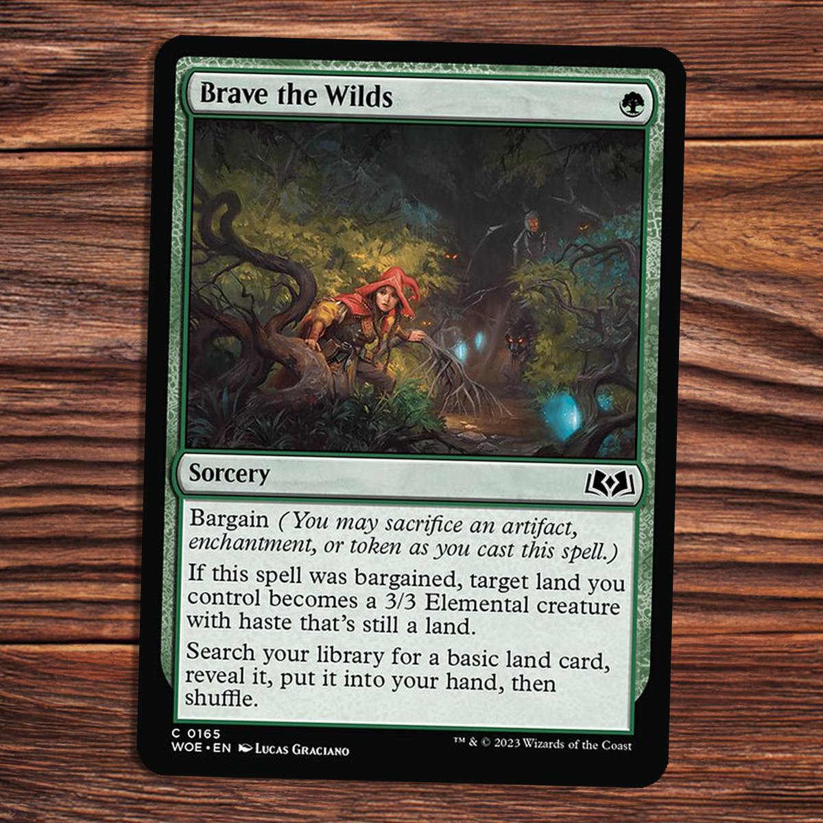 Brave the Wilds - NM - Wilds of Eldraine - MTG | eBay