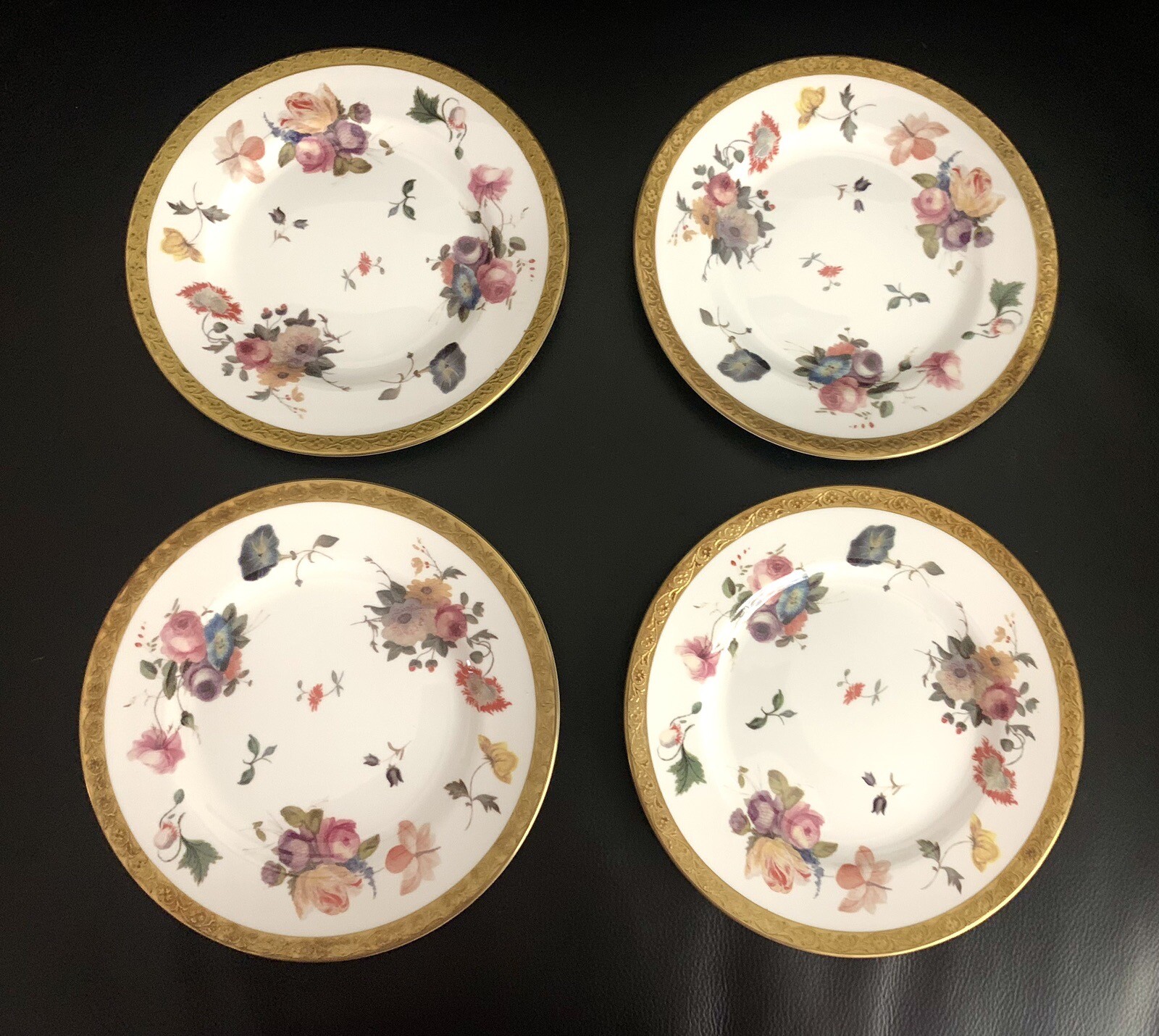 Set of 4 Antique Wedgwood Plates, Made in England, VGC eBay