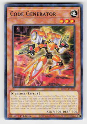 Toch Codem Toon Chaos #TOCH-EN022 Code Generator | eBay