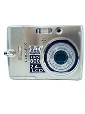 Nikon COOLPIX L11 Digital Camera Matte Silver For Parts Only U291