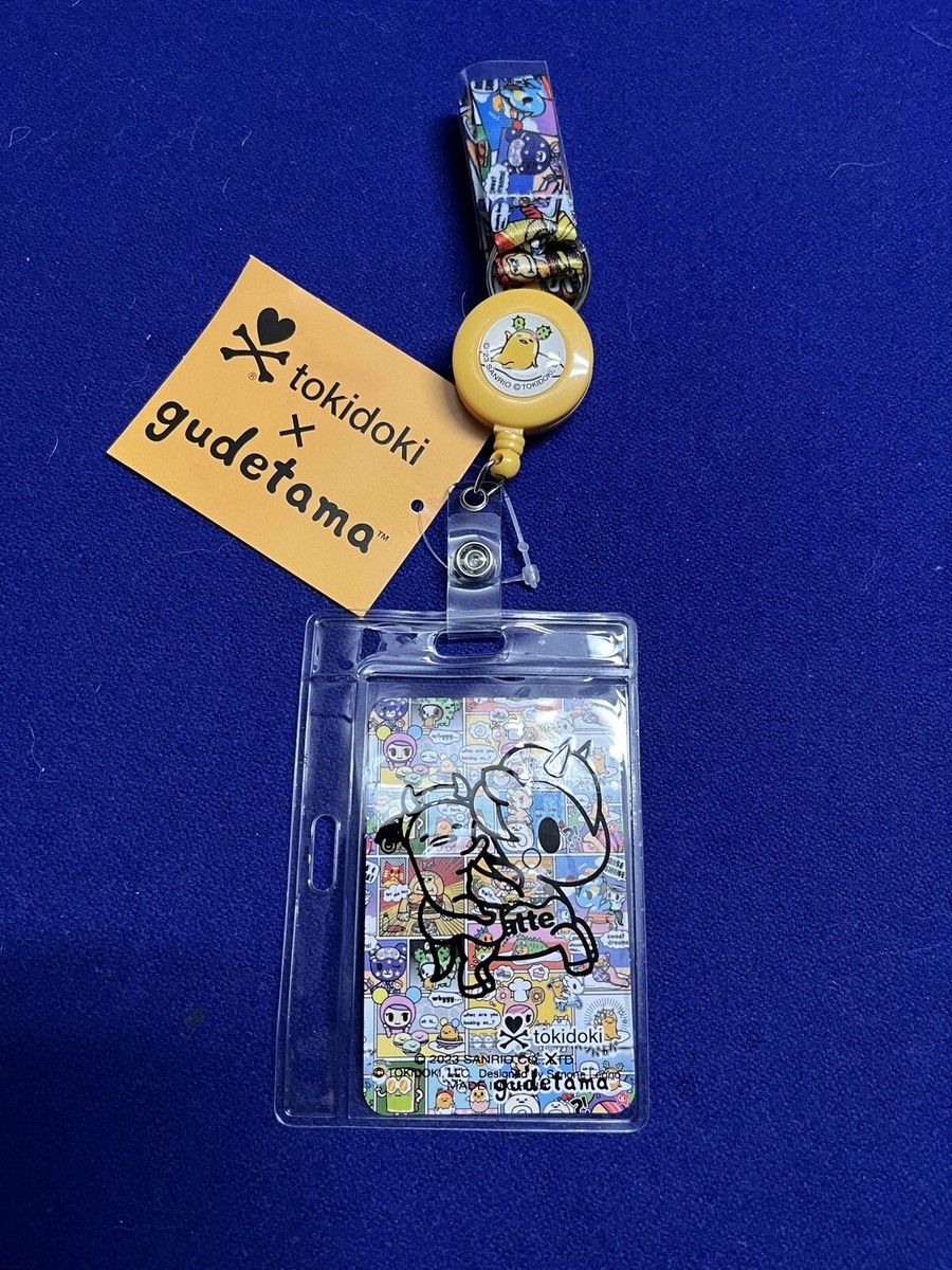 Tokidoki GUDETAMA Lazy Egg Kawaii Comics Lanyard W/Retractable