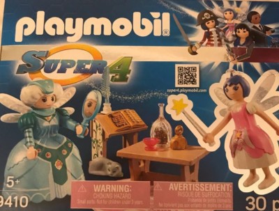 Playmobil 9410 Super 4~ Twinkle Wise Fairy 30 Piece Toy Set UK