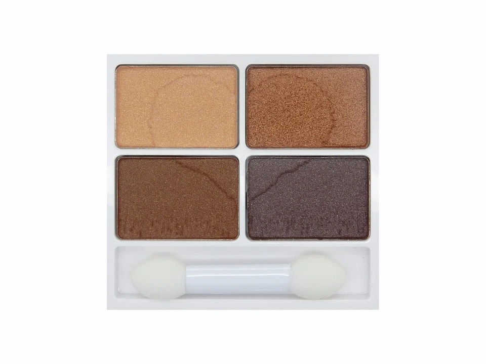 Paleta cuádruple de sombras de ojos 100 % genuinas W7 muy veganas en otoño ámbar 6 g Foto 2 de 2