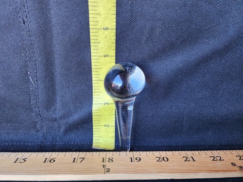 Vintage Glass Decanter Stopper Only