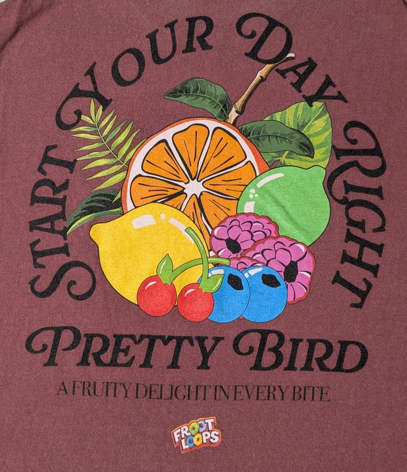 Camiseta mediana Kellogg's FROOT LOOPS Toucan Sam Start Your Day Right - para hombre Foto 2 de 4