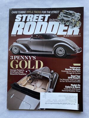 2019 July Street Rodder Magazine Inside 2019 Grand National Roadster Show(MH867)
