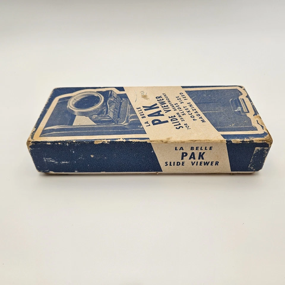 Visor de diapositivas vintage años 60 La Belle PAK 35mm excelente coleccionable, caja original Foto 3 de 4