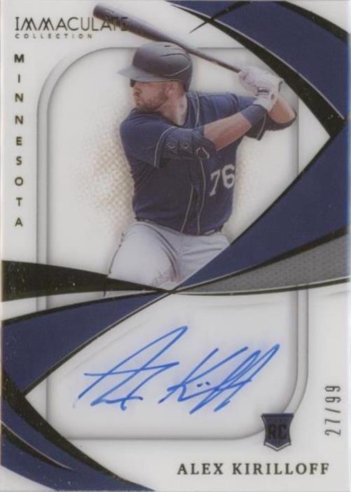 2021 Panini Immaculate Collection - Alex Kirilloff #SS-AK - 1 of 1