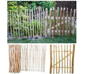 Gartenzaun Staketenzaun Oder Staketentor Staketen Holzzaun Gartenture Aus Hasel Ebay