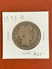1895 O Barber Half Dollar