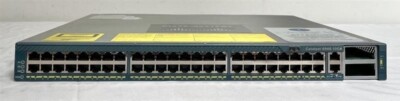 Cisco Catalyst WS-C4948-10GE V07 48 Port Gigabit Network Rack Mountable Switch