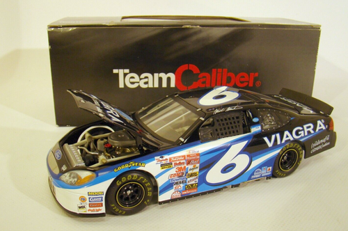 2003 Team Caliber #6 Mark Martin Viagra Ford Taurus 1:24 NASCAR #P062003VI - Foto 5 di 8