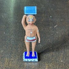 Vintage Channapatna Kondapalli Wooden Toy Doll In Great Condition