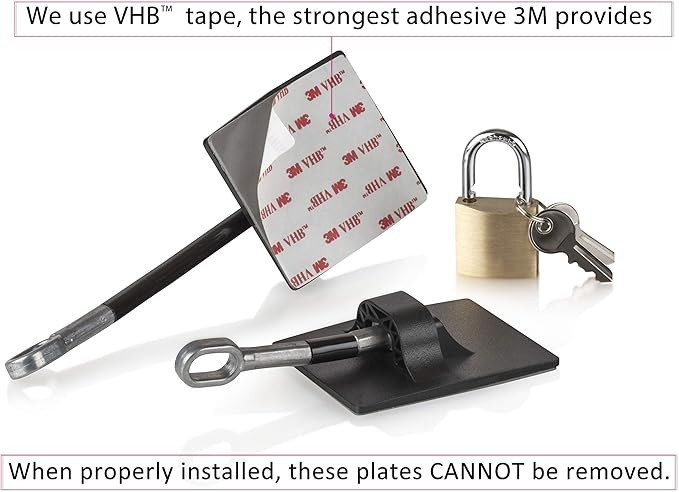 Paquete de 2 Cerraduras Refrigerador Paquete de 2 Blanco Con Candado Con Llave