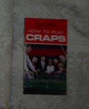 Vintage Booklet - Harrah’s How To Play Craps