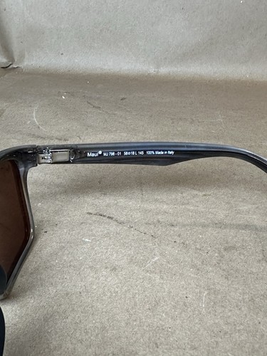 Maui Jim Onshore MJ798-01 Brown Chocolate Stripe HCL Bronze Polarisierte Sonnenbrille - Bild 8 von 12