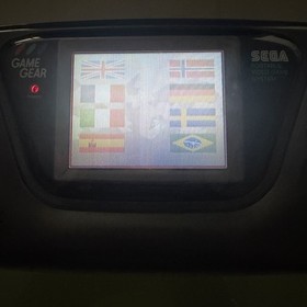 SEGA Game Gear Console Model 2110 WORKING + Star Wars Return Of The Jedi Bundle