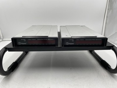 Lot of 2 Hayes 5100AM optima 144 V.32BIS smartmodem optima 14400
