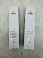 2X IMAGE Skincare VITAL C - Hyaluronic Acid Vitamin C 1.7oz Anti-Aging Serum NIB