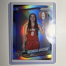 Panini 2025 Prizm WNBA Georgia Amoore Rookie RC #140 Washington Mystics