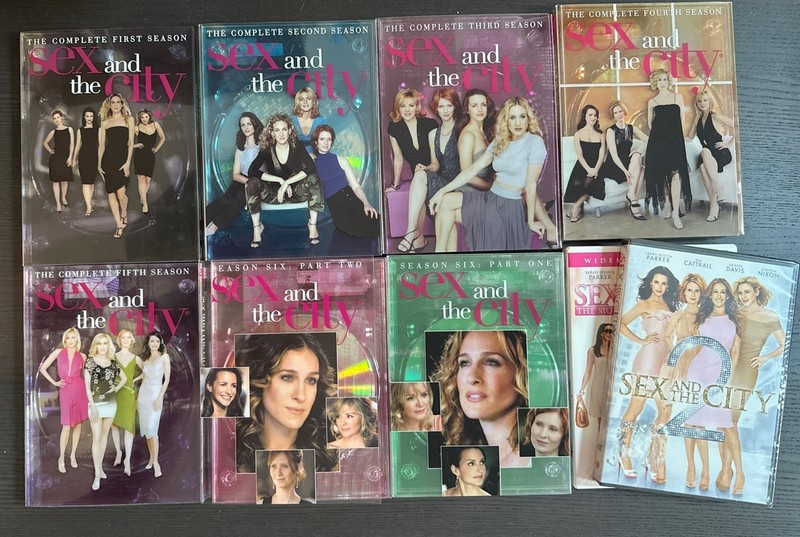 Sex and the City Complete Series + The Movie & The Movie 2 DVDs