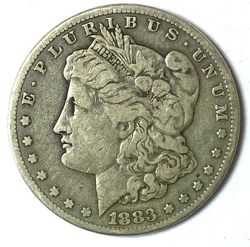 1883 S $1 Morgan Silver One Dollar US Coin San Francisco