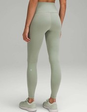 Lululemon Wunder Train High-Rise Tight 28" Size 2 Laurel Green Everlux
