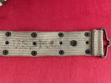 WWII USMC Belt US MARINE CORPS Marked Web Gear Early WW2 Pacific Theater