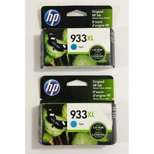 HP 933XL Ink Cartridge 2-Pack Cyan High Yield OfficeJet 6100 6600 6700 7110 7612