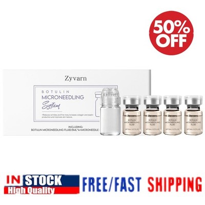 4X 5ML Botulin Microneedling Fluid - Zyvarn Botulin Microneedling System FIERY