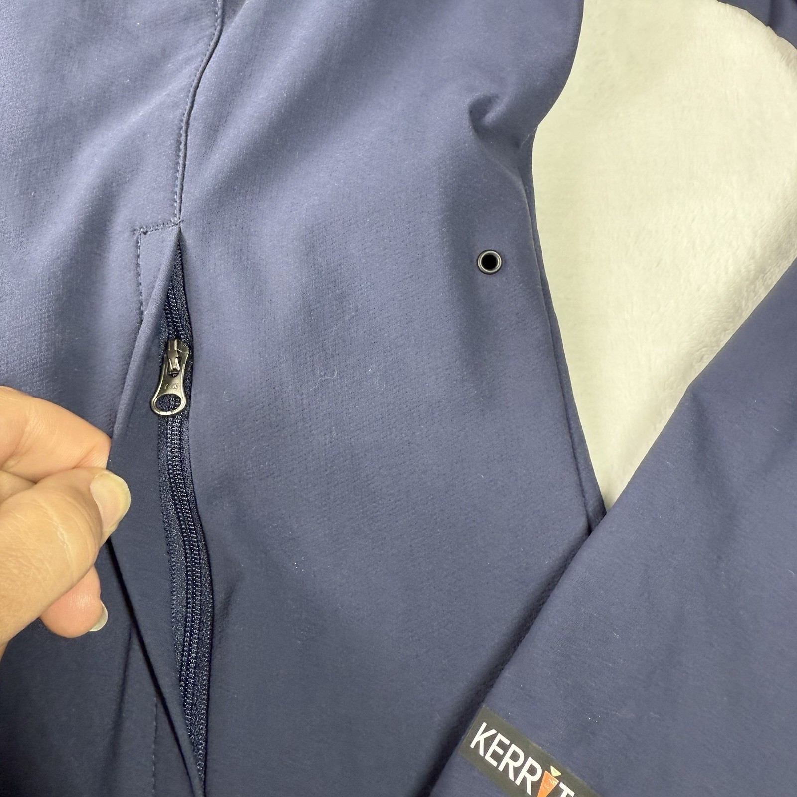 Kerrits Compatible Jacket Womens Medium Navy Eque… - image 4
