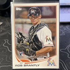 Rob Brantly, 2013 Topps Baseball Rookie Card #511. rookie card picture