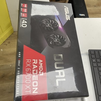 Dual AMD RADEON RX 6700 XT 12GB Asus 1440 QHD GDDR6 Brand New
