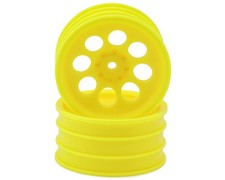 Kyosho Turbo Optima Mid SP 50mm Front 8-Hole Wheels Yellow  2  KYOOTH249Y 