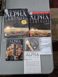 Jeu Alpha Centauri PC - Version Française, Bon état