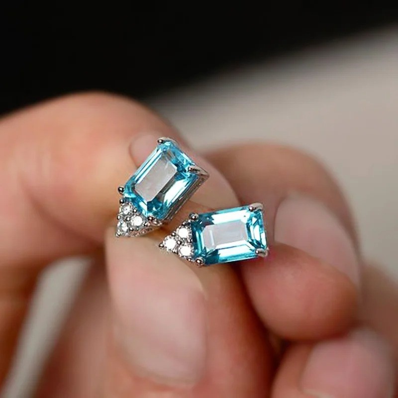 Mujeres Moda Pendientes Elegante Boda Compromiso Pendiente Fiesta Joyería