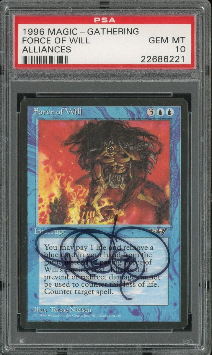 Collectible Individual Force of Will Card Games in English for