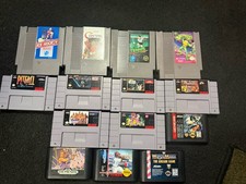 Super Nintendo Sega Nintendo Game Lot Battlet...