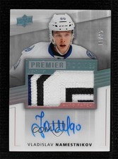 2014-15 Premier Spectrum Silver 11/25 Vladislav Namestnikov #103 Patch Auto 0c3