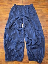 Daily Practice x Anthropologie base jump parachute pants in Navy Blue MEDIUM