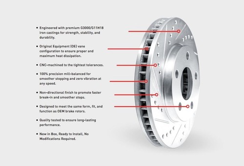 For Nissan 350Z 09 DFC Premium Drilled & Slotted Front & Rear Brake ...