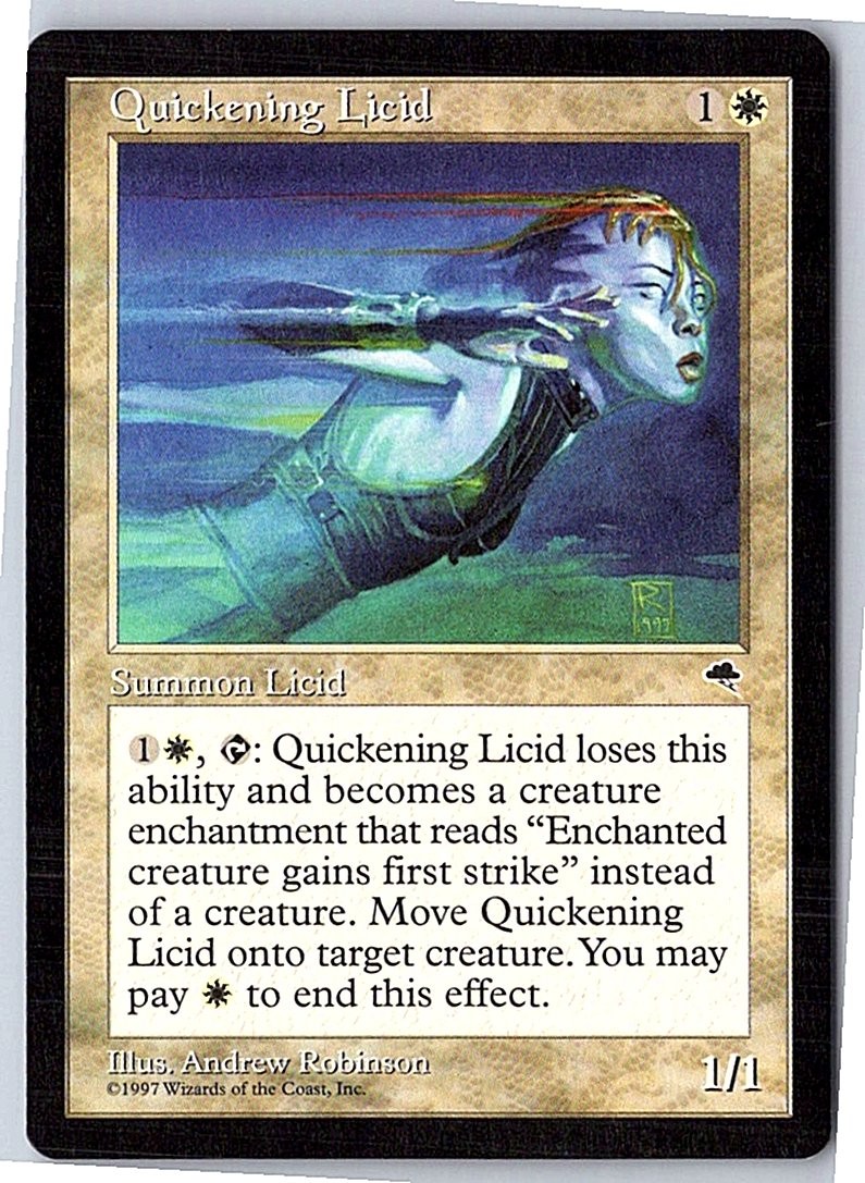 Quickening Licid Tempest 36 Near Mint