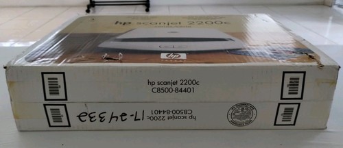 HP Scanjet 2200c Scanner Flatbed Open Box Scan/Copy USB Power Supply HTF - Picture 2 of 6