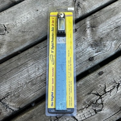 iGaging 8'' 2-in-1 Digital Protractor & Angle Rule - New