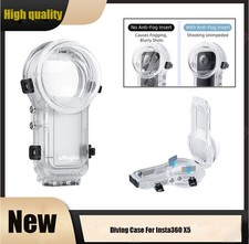 Invisible Diving Case For Insta360 X5 60M Waterproof Quick Relaese Mount HAU