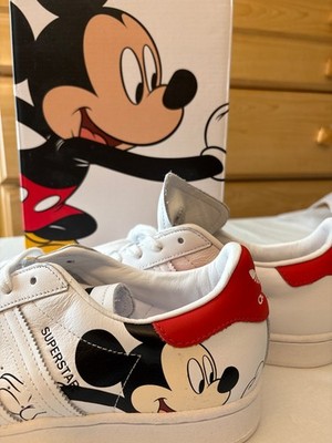 New, but No PAPAER tag adidas Disney x Superstar Mickey Mouse FW2901 US Men 8.5
