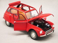 Citroen Dyane 6 1974 Rot Rio Norev 181618 1:18 Rosso Red Rot Lhd