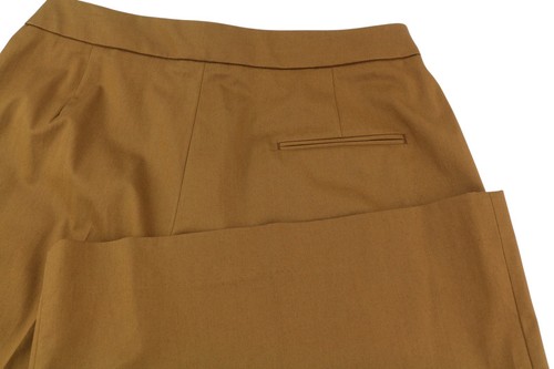 PT TORINO Mia Women`s Trousers 48 Brown Flared Leg Ankle Length High Waist - Picture 4 of 10