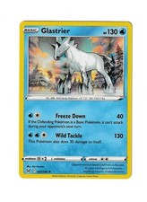 glastrier pokemon card (051/196) [Sword & Shield: Lost Origin] (Dont apply Weakness and Resistance for Benched Pokemon.) Water Glastrier (Energy Symbol Pattern) 054/217